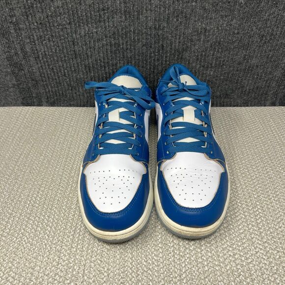 Nike Air Jordan 1 Low SE White Industrial Blue Shoes Mens 12 FN5214-141 main image 8